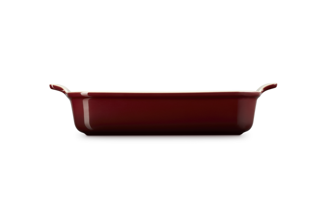 Stoneware Heritage Rectangular DishGarnet image number 3